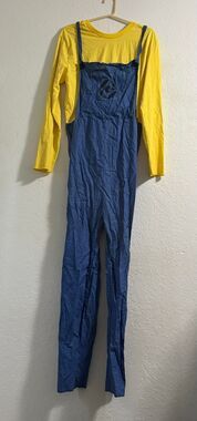 Minions Kevin Adult Costume Overalls With Shirt M Halloween